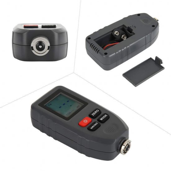 LCD Portable Digital Paint Coating Thickness Auto Tester Measuring Gauge Meter Instruments - Click Image to Close