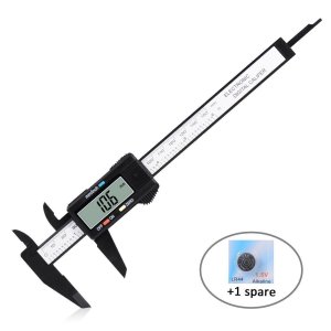 Digital Caliper, 0-6" Calipers Measuring Tool - Electronic Micrometer Caliper with Large LCD Screen