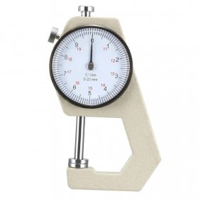 Thickness Gauge,0-20mmx0.1mm Precision Accuracy Round Dial Indicator Thickness Gauge