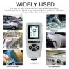 Car Coating Paint Thickness Gauge Meter Digital Handheld with Backlight LCD Display