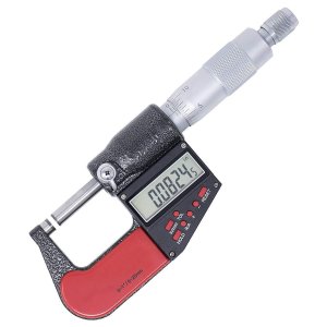 Digital Outside Micrometer with Carbide Tip 0-1"/0-25mm Measuring Range 0.00005" /0.001 mm