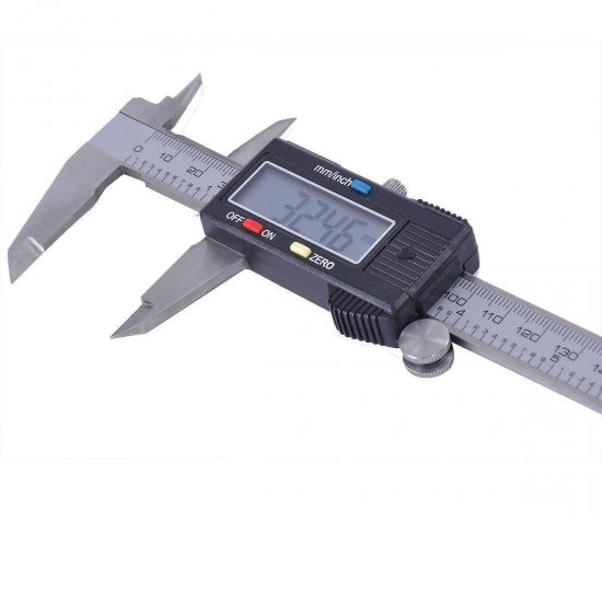 6" Inch/150mm Stainless Steel Electronic LCD Digital Vernier Caliper Micrometer - Click Image to Close