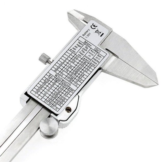 High Quality 150mm/6-inch hardened Stainless Steel Electronic Digital Vernier Caliper Micrometer - Click Image to Close