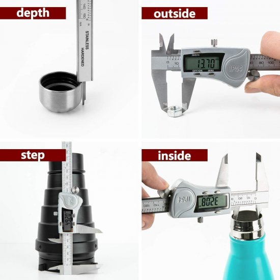 Digital Caliper 6 inch/150 mm Electronic Vernier Calipers - Click Image to Close