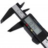 150mm/6inch LCD Digital Electronic Carbon Fiber Vernier Caliper Gauge Micrometer